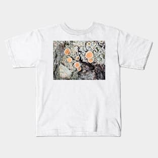 Lichen on a tree bark Kids T-Shirt